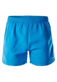 Hi-tec - Spodenki szybkoschnące dla mężczyzn Matt. Kolor: niebieski. Materiał: poliester. Sezon: lato. Sport: turystyka piesza