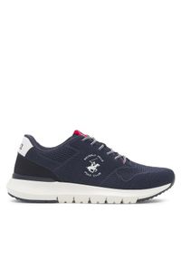 Beverly Hills Polo Club Sneakersy V5-6136 Granatowy. Kolor: niebieski. Materiał: materiał
