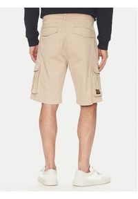 Aeronautica Militare Szorty materiałowe 251BE256CT3511 Beżowy Regular Fit. Kolor: beżowy. Materiał: bawełna #4