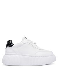 Karl Lagerfeld - KARL LAGERFELD Sneakersy KL42377T Biały. Kolor: biały. Materiał: skóra #1