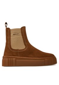 GANT - Gant Sztyblety 29553786 Brązowy. Kolor: brązowy. Materiał: zamsz, skóra