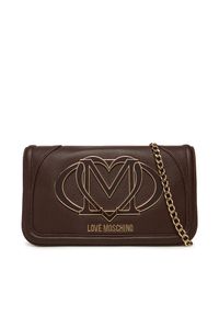 Love Moschino - Torebka LOVE MOSCHINO. Kolor: brązowy