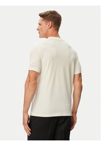 Karl Lagerfeld - KARL LAGERFELD T-Shirt 755037 563221 Biały Regular Fit. Typ kołnierza: dekolt w karo. Kolor: biały. Materiał: bawełna #2
