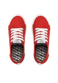 Pepe Jeans Sneakersy Brady Basic Boy PBS30549 Czerwony. Kolor: czerwony. Materiał: materiał #3