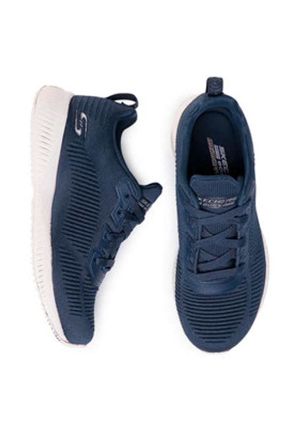 skechers - Skechers Sneakersy BOBS SPORT Tough Talk 32504/NVY Granatowy. Kolor: niebieski. Materiał: materiał. Model: Skechers Sport