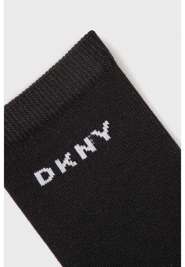 DKNY - Dkny - Skarpetki (3-pack). Kolor: czarny