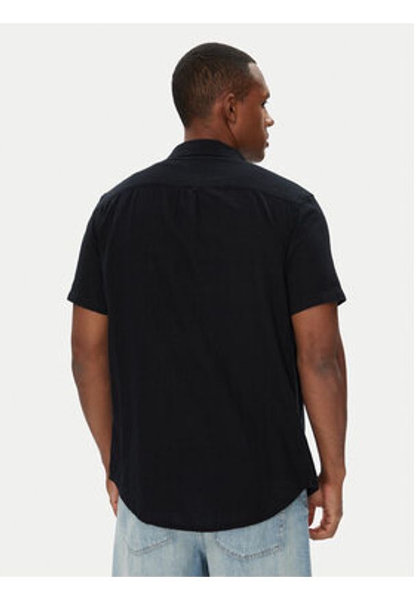 Quiksilver Koszula Time Box EQYWT04622 Czarny Regular Fit. Kolor: czarny. Materiał: bawełna