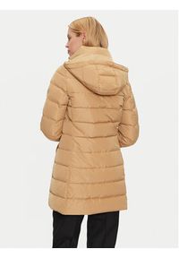 TOMMY HILFIGER - Tommy Hilfiger Kurtka puchowa Heritage WW0WW43234 Beżowy Regular Fit. Kolor: beżowy. Materiał: syntetyk #5