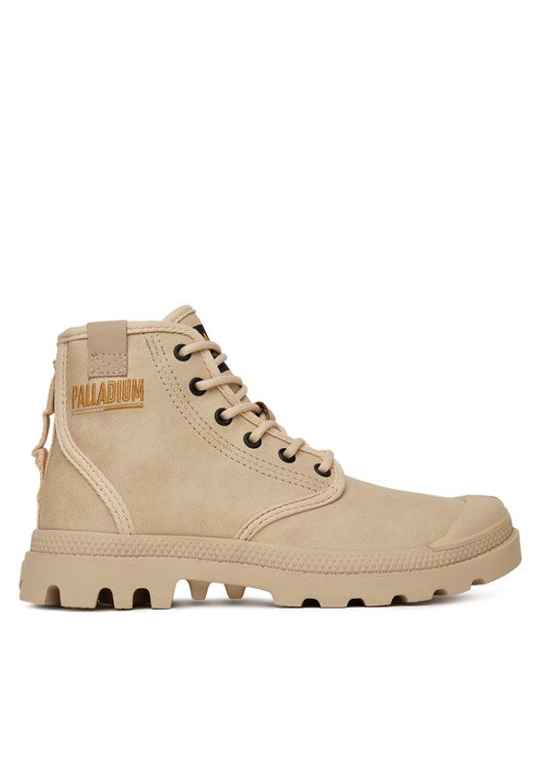 Palladium Trapery Pampa Hi Coated 74375-210-M Beżowy. Kolor: beżowy