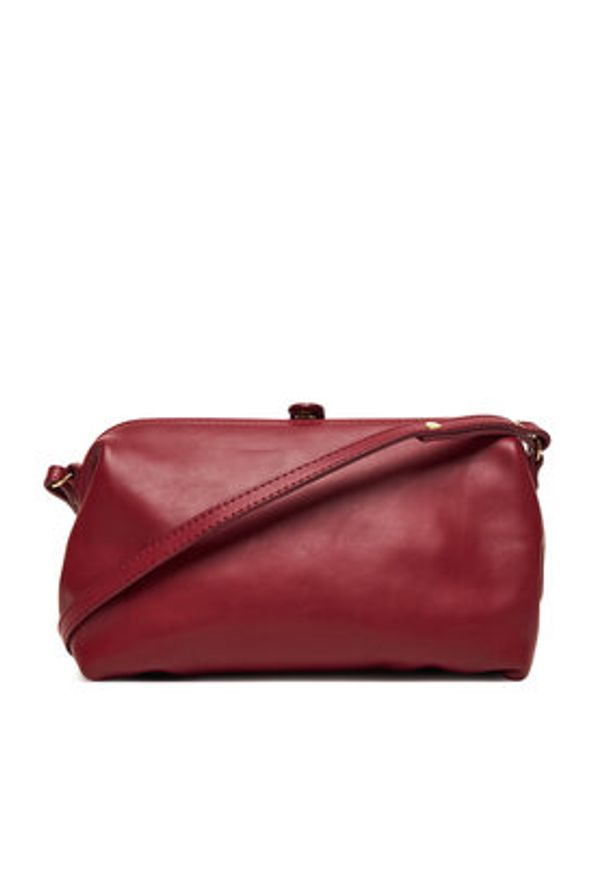 BALAGAN - Balagan Torebka Rofe Pouch Bordowy. Kolor: czerwony. Materiał: skórzane