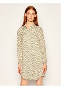 Tory Burch Sukienka koszulowa Cora 75266 Kolorowy Regular Fit. Materiał: syntetyk. Wzór: kolorowy. Typ sukienki: koszulowe #1