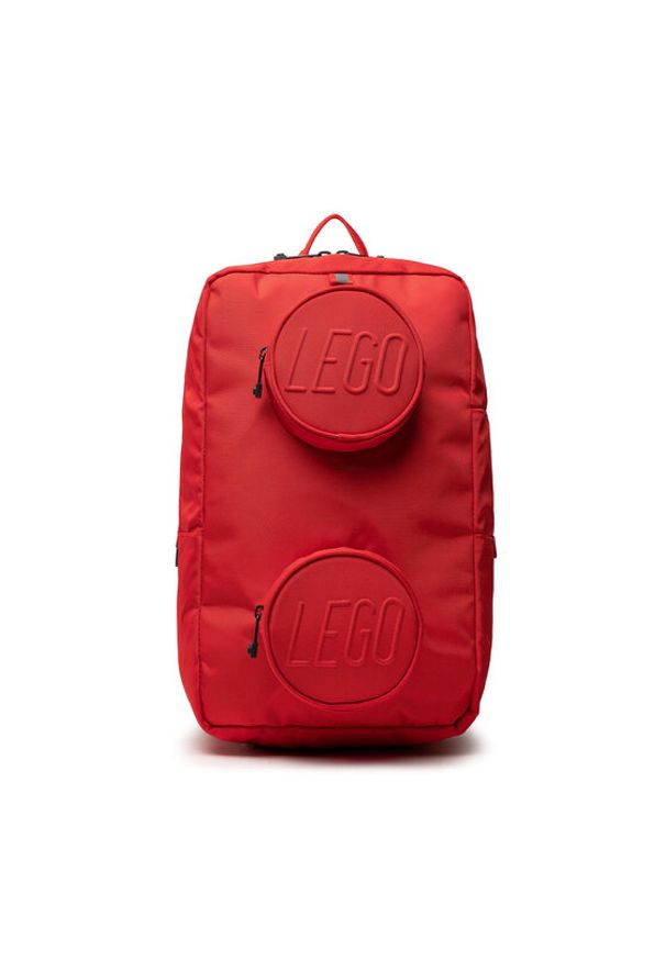 LEGO Plecak Brick 1x2 Backpack 20204-0021 Czerwony. Kolor: czerwony. Materiał: materiał