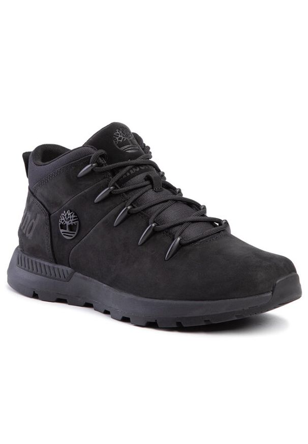 Timberland Sneakersy Sprint Trekker Mid Hiker TB0A1YN50151 Czarny. Kolor: czarny. Materiał: nubuk, skóra. Sport: bieganie