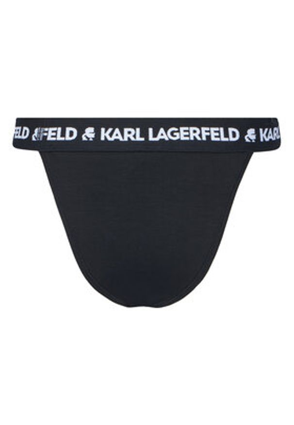 Karl Lagerfeld - KARL LAGERFELD Figi brazylijskie A1W47011 Czarny. Kolor: czarny. Materiał: lyocell