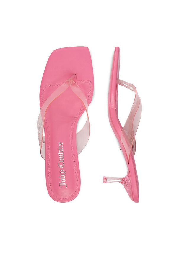 Japonki Juicy Couture. Kolor: różowy