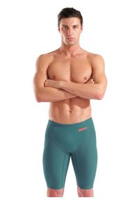Strój startowy męski Arena Powerskin Impulso Le Jammer. Kolor: zielony