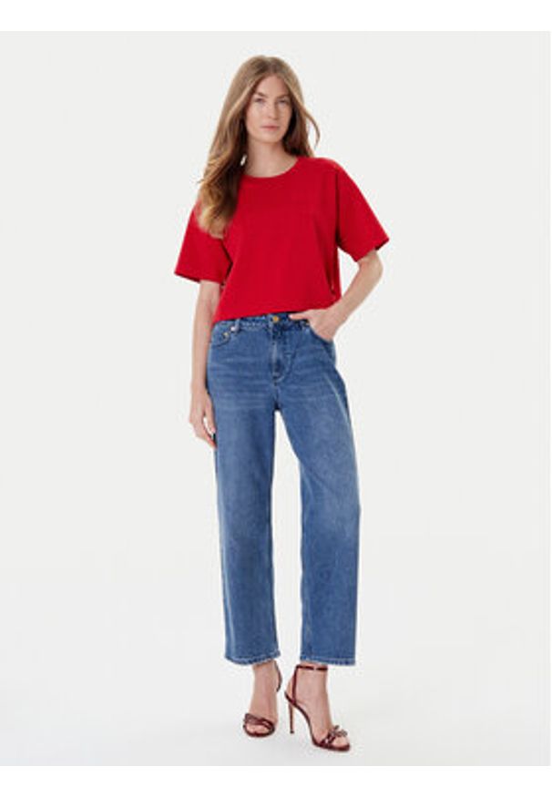 MICHAEL Michael Kors T-Shirt MT551T65MF Czerwony Relaxed Fit. Kolor: czerwony. Materiał: bawełna