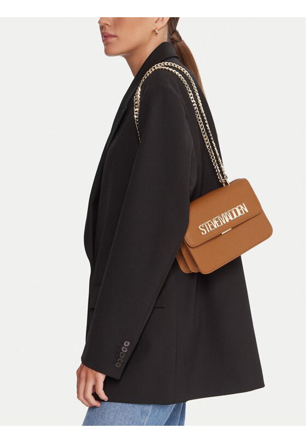 Steve Madden Torebka Bstakes-2 SM13001826 Brązowy. Kolor: brązowy. Materiał: skórzane