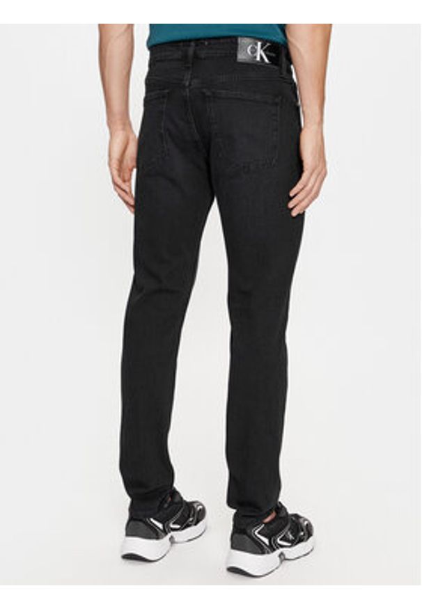 Calvin Klein Jeans Jeansy J30J323689 Czarny Tapered Fit. Kolor: czarny