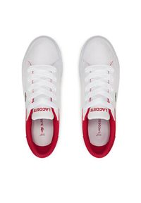 Lacoste Sneakersy Ziane Platform 747CFA0011 Biały. Kolor: biały. Obcas: na platformie #4