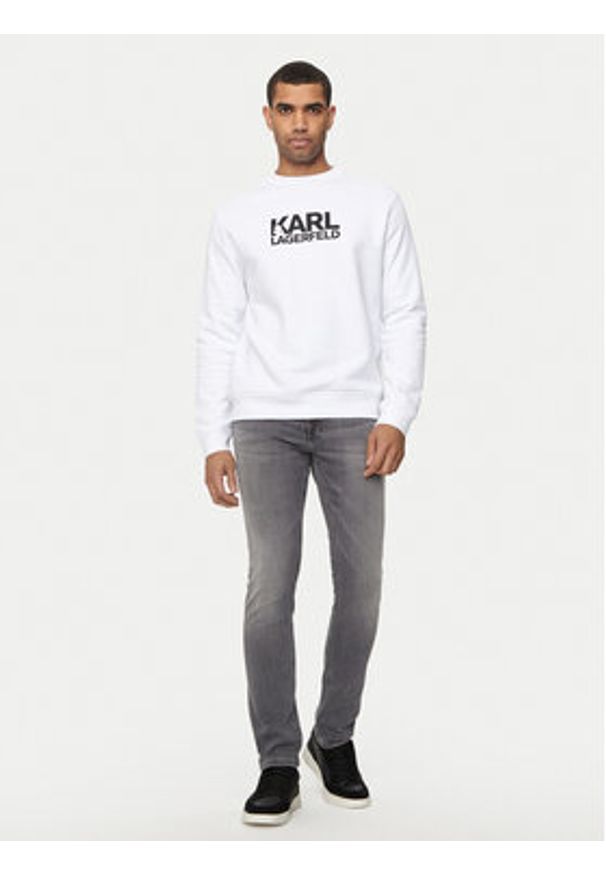 Karl Lagerfeld - KARL LAGERFELD Jeansy 265840 500830 Szary Slim Fit. Kolor: szary