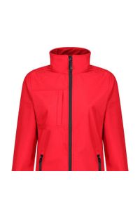 Regatta - Kurtka Damska Octagon II Soft Shell. Kolor: czerwony, czarny, wielokolorowy