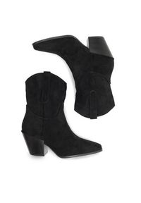 Jenny Fairy Kowbojki SISSEL WYL2410-6 Czarny. Kolor: czarny. Materiał: materiał #3