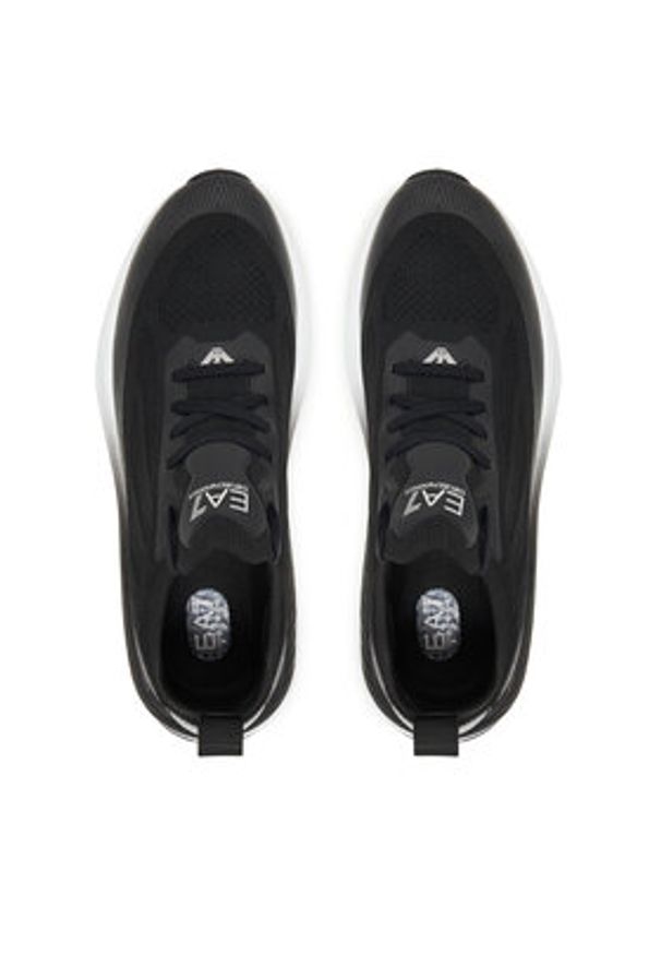 EA7 Emporio Armani Sneakersy 7X000343 AF18639 MC032 Czarny. Kolor: czarny. Materiał: materiał