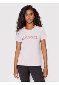 Asics Koszulka techniczna Sakura 2012C363 Różowy Regular Fit. Kolor: różowy. Materiał: syntetyk #1