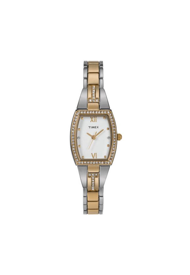 Timex Zegarek Main Street TW2W95800 Złoty. Kolor: złoty. Styl: street