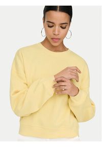 only - ONLY Bluza Best 15338727 Żółty Regular Fit. Kolor: żółty. Materiał: bawełna #11