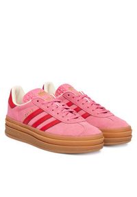 Adidas - adidas Sneakersy Gazelle Bold JQ7407 Różowy. Kolor: różowy. Materiał: skóra, zamsz. Model: Adidas Gazelle #3