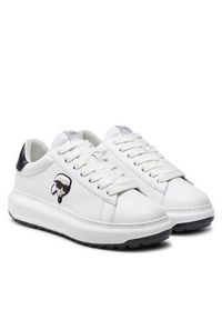 Karl Lagerfeld - KARL LAGERFELD Sneakersy KL57530 Biały. Kolor: biały. Materiał: skóra #6