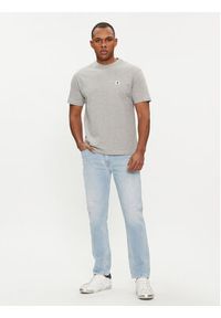 Save The Duck T-Shirt DT1709M BESY18 Szary Regular Fit. Kolor: szary. Materiał: bawełna