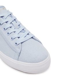 TOMMY HILFIGER - Tommy Hilfiger Sneakersy Vulc Canvas Lace Up Sneaker FW0FW08647 Błękitny. Kolor: niebieski. Materiał: materiał