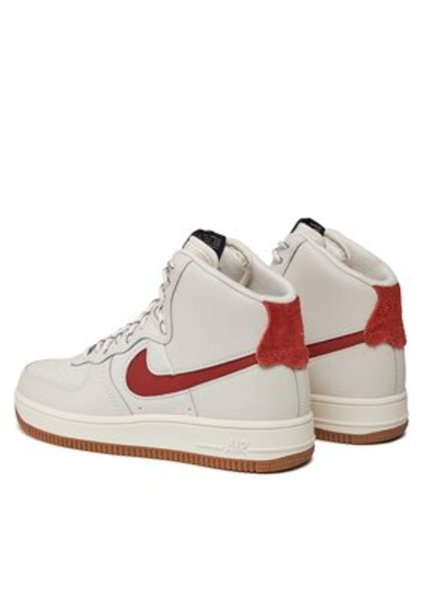 Nike Sneakersy Af1 Sculpt Wild FB7960 001 Beżowy. Kolor: beżowy. Materiał: materiał