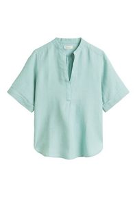 Marc O'Polo Koszula 516 1135 41069 Zielony Regular Fit. Typ kołnierza: polo. Kolor: zielony. Materiał: len