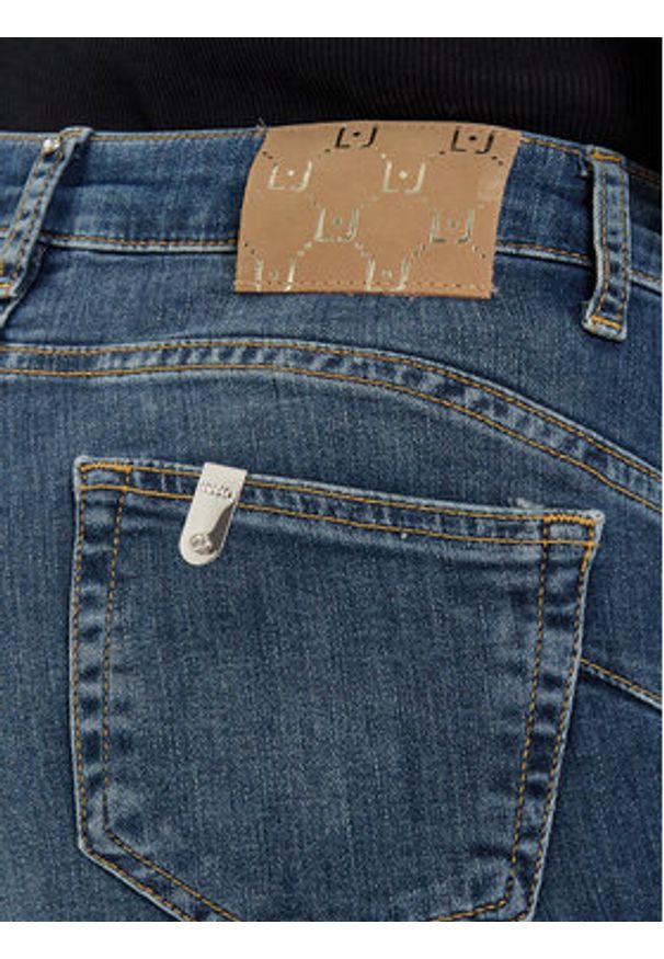 Liu Jo Jeansy UF4003 D4896 Granatowy Skinny Fit. Kolor: niebieski
