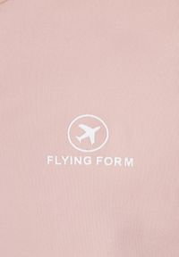 Born2be - Różowy Krótki T-shirt w Stylu Basic z Minimalistycznym Nadrukiem Orithana. Okazja: na co dzień. Kolor: różowy. Materiał: jeans. Długość: krótkie. Wzór: nadruk. Styl: casual, sportowy #4
