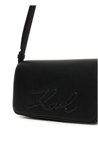 Karl Lagerfeld - KARL LAGERFELD Torebka B2W30222 Czarny. Kolor: czarny. Materiał: skórzane #6