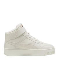 Puma - Kobiety/Panie Carina Street Mid Cut Trainers. Kolor: biały. Sport: turystyka piesza