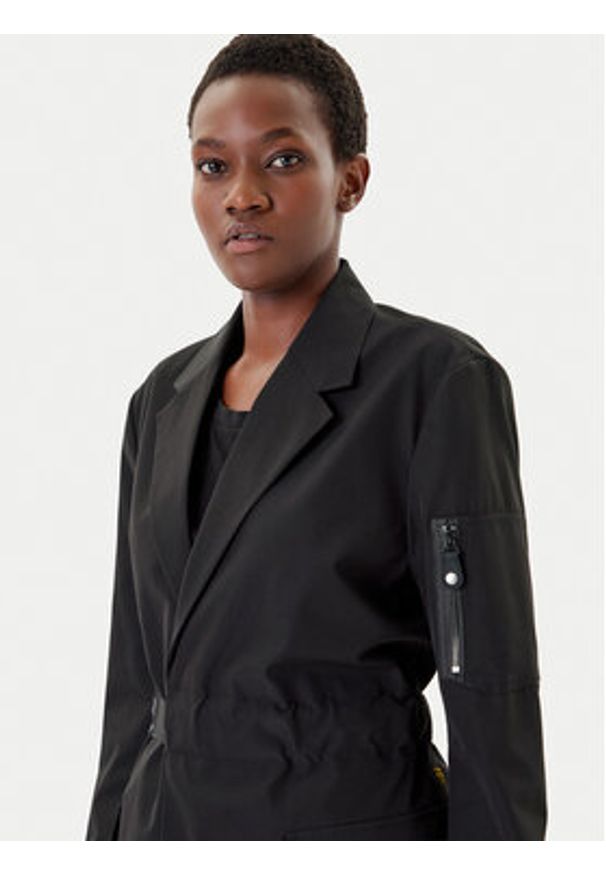 G-Star RAW - G-Star Raw Marynarka D26946-D909 Czarny Regular Fit. Kolor: czarny. Materiał: syntetyk