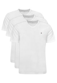 TOMMY HILFIGER - Tommy Hilfiger Komplet t-shirtów UM0UM03865 Biały Regular Fit. Kolor: biały. Materiał: bawełna #1