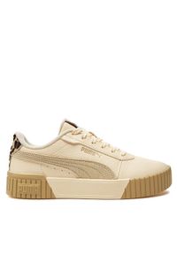 Puma Sneakersy Carina 2.0 I Am The Drama 396346-01 Beżowy. Kolor: beżowy. Materiał: skóra