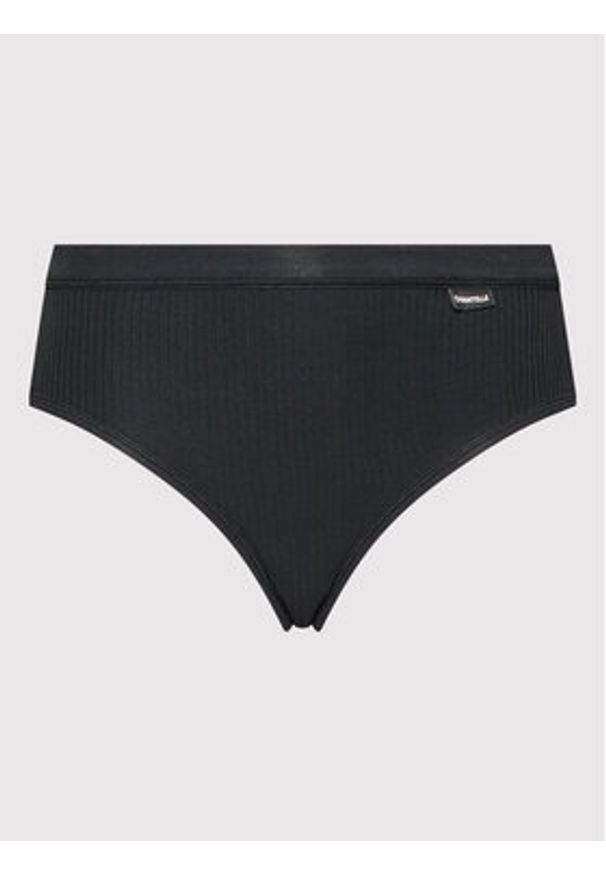Chantelle Figi brazylijskie Comfort C15P40 Czarny. Kolor: czarny. Materiał: bawełna