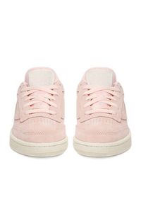 Reebok Sneakersy EO-CLUB C 85 100263743 Różowy. Kolor: różowy. Materiał: skóra, zamsz. Model: Reebok Club #9