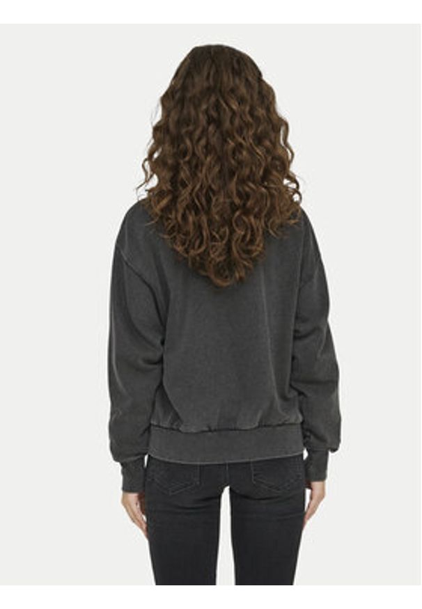 only - ONLY Bluza Lucinda 15340912 Szary Regular Fit. Kolor: szary. Materiał: syntetyk, bawełna