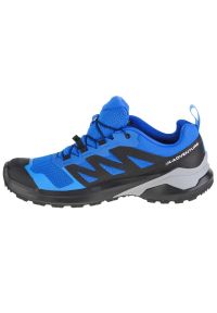 salomon - Buty do biegania Salomon X-Adventure M 473208 niebieskie. Zapięcie: sznurówki. Kolor: niebieski. Materiał: guma, materiał. Szerokość cholewki: normalna