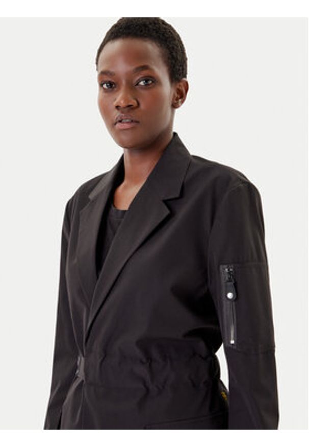 G-Star RAW - G-Star Raw Marynarka D26946-D909 Czarny Regular Fit. Kolor: czarny. Materiał: syntetyk