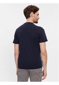 Napapijri T-Shirt S-Aylmer NP0A4HTO Granatowy Regular Fit. Kolor: niebieski. Materiał: bawełna
